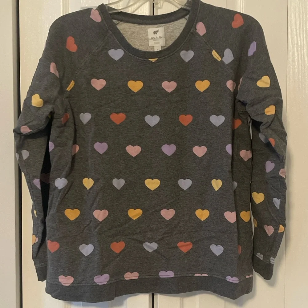 Boutique m+a hearts  Crewneck Lounge